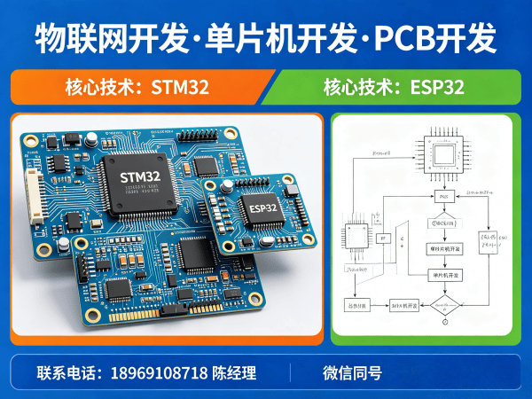 南京物联网开发解决方案：硬件调试+STM32/ESP32开发助力企业数字化转型